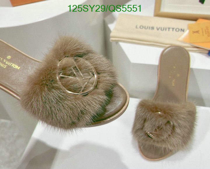 LV-Women Shoes Code: QS5551 $: 125USD