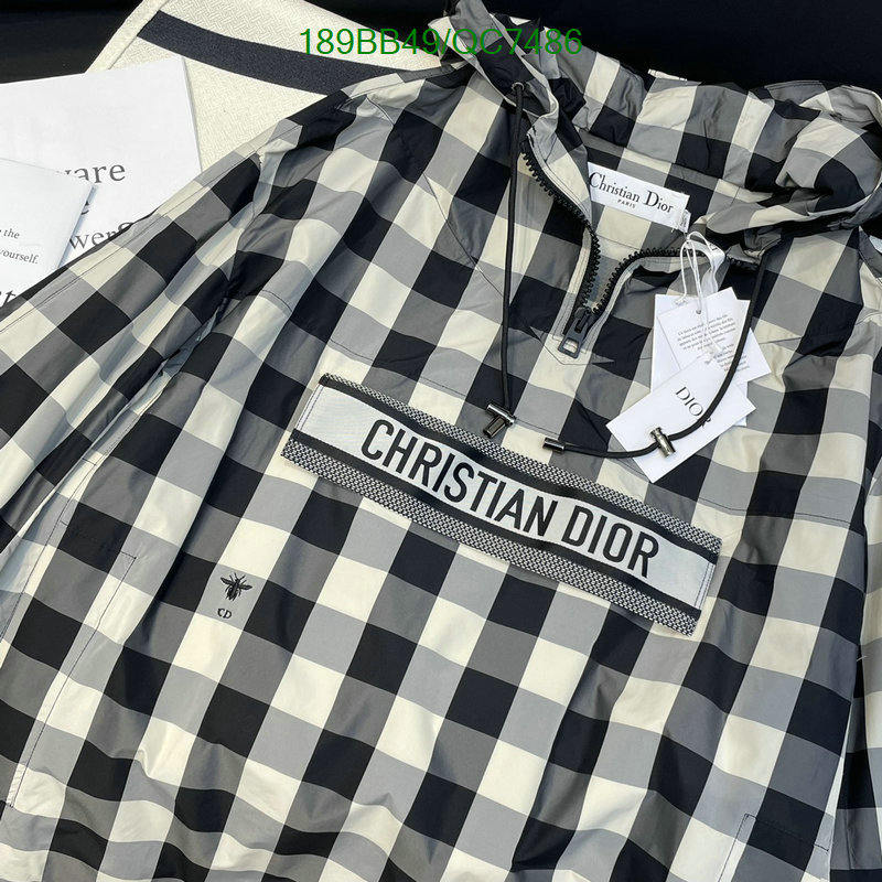 Dior-Clothing Code: QC7486 $: 189USD