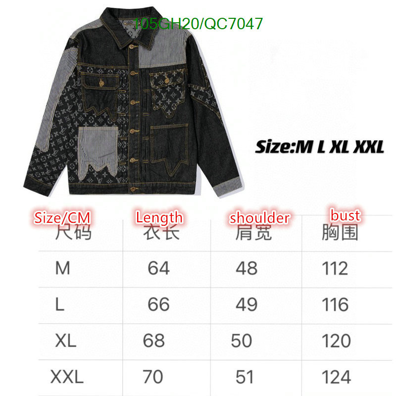 LV-Clothing Code: QC7047 $: 105USD