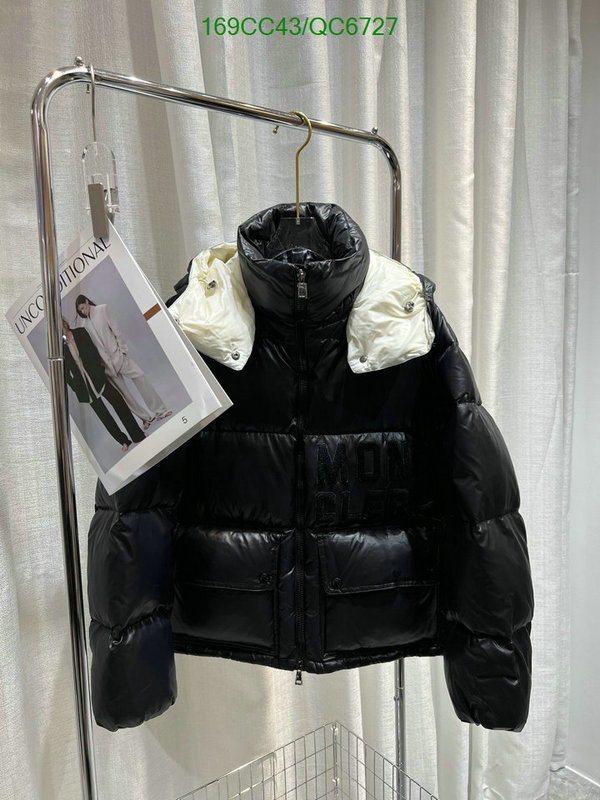 Moncler-Down jacket Women Code: QC6727 $: 169USD