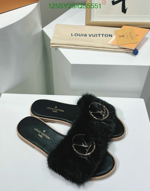 LV-Women Shoes Code: QS5551 $: 125USD