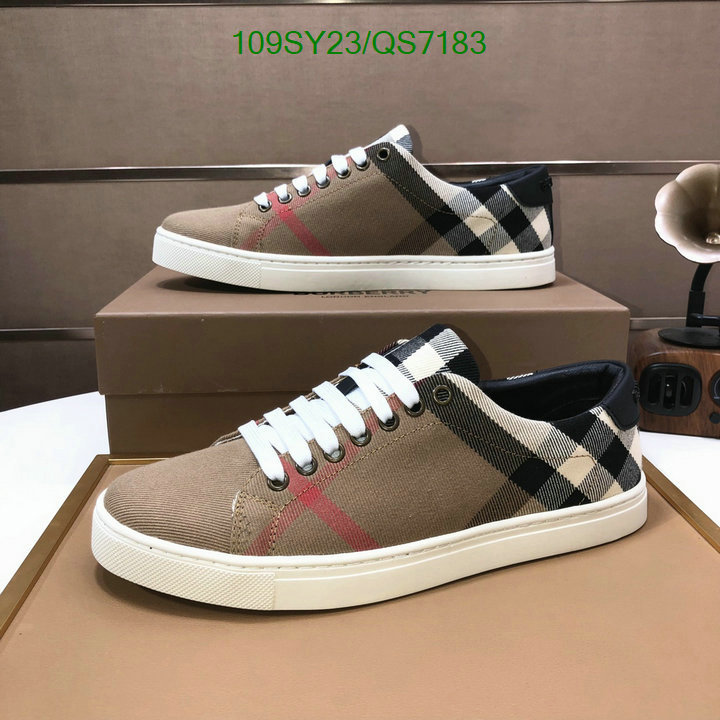 Burberry-Men shoes Code: QS7183 $: 109USD