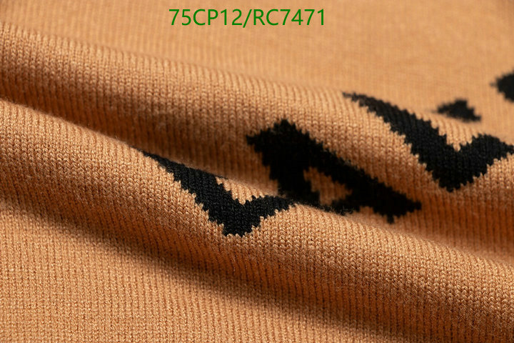 Balenciaga-Clothing Code: RC7471 $: 75USD