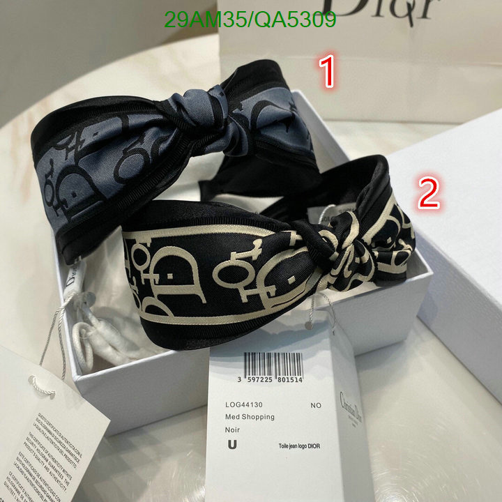 Dior-Headband Code: QA5309 $: 29USD