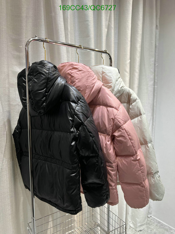 Moncler-Down jacket Women Code: QC6727 $: 169USD