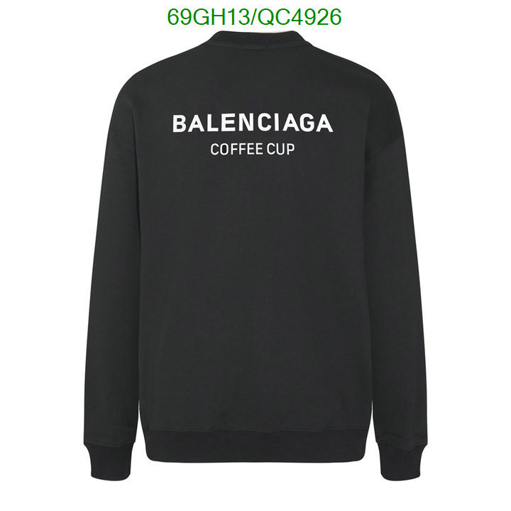 Balenciaga-Clothing Code: QC4926 $: 69USD