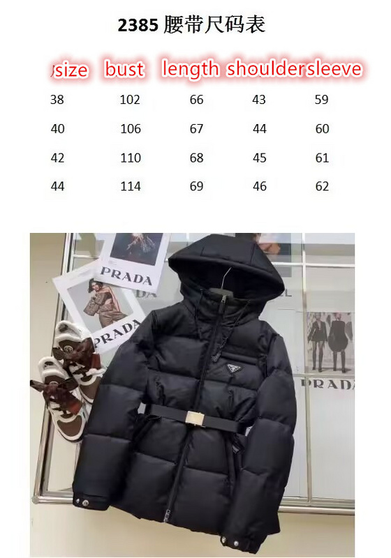 Prada-Down jacket Women Code: RC7582 $: 175USD