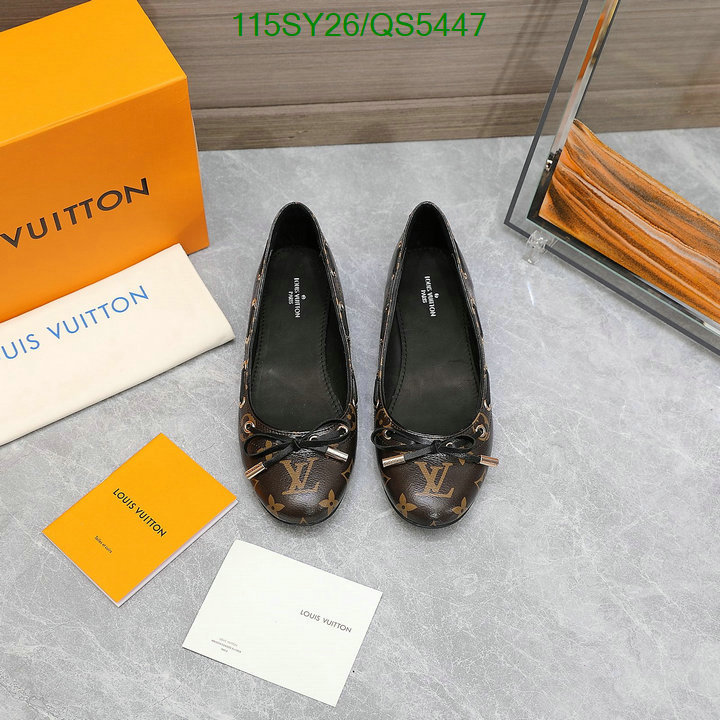 LV-Women Shoes Code: QS5447 $: 115USD