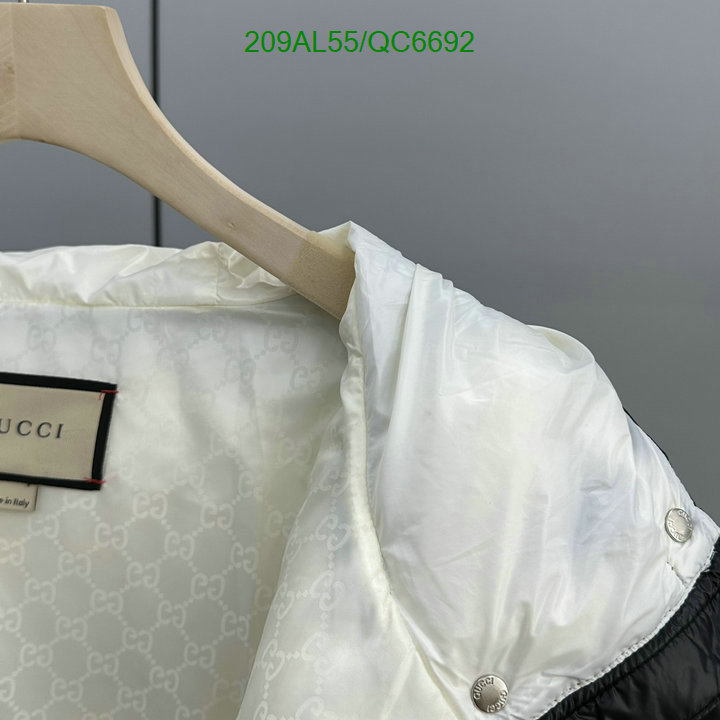 Gucci-Down jacket Women Code: QC6692 $: 209USD