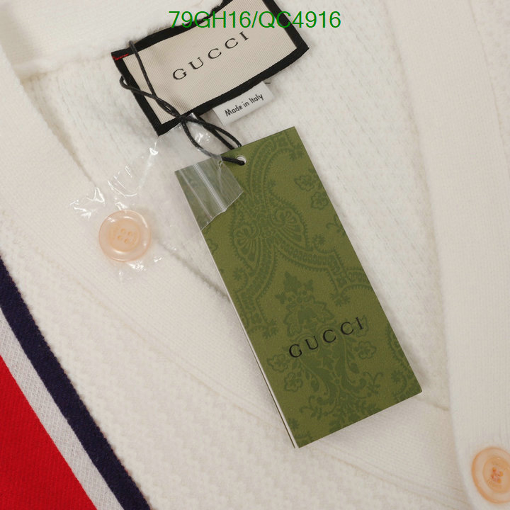 Gucci-Clothing Code: QC4916 $: 79USD