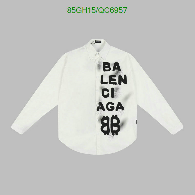 Balenciaga-Clothing Code: QC6957 $: 85USD