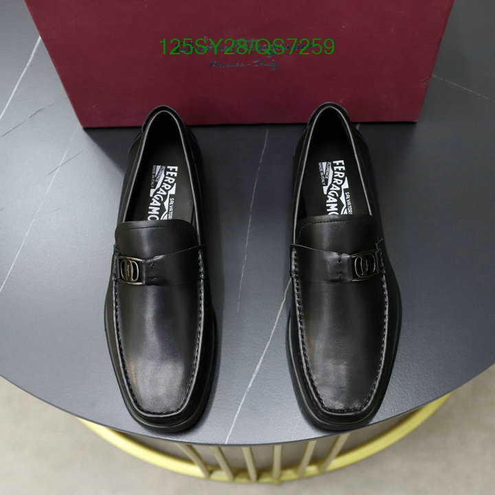 Ferragamo-Men shoes Code: QS7259 $: 125USD