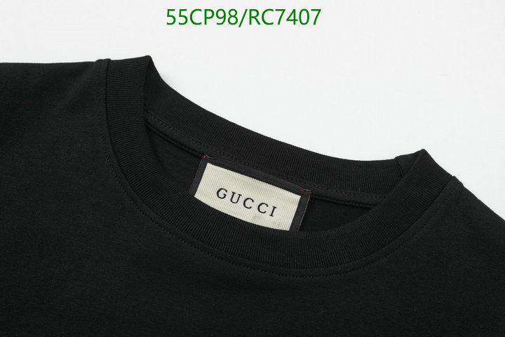 Gucci-Clothing Code: RC7407 $: 55USD