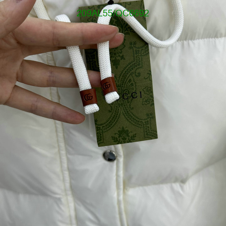 Gucci-Down jacket Women Code: QC6692 $: 209USD