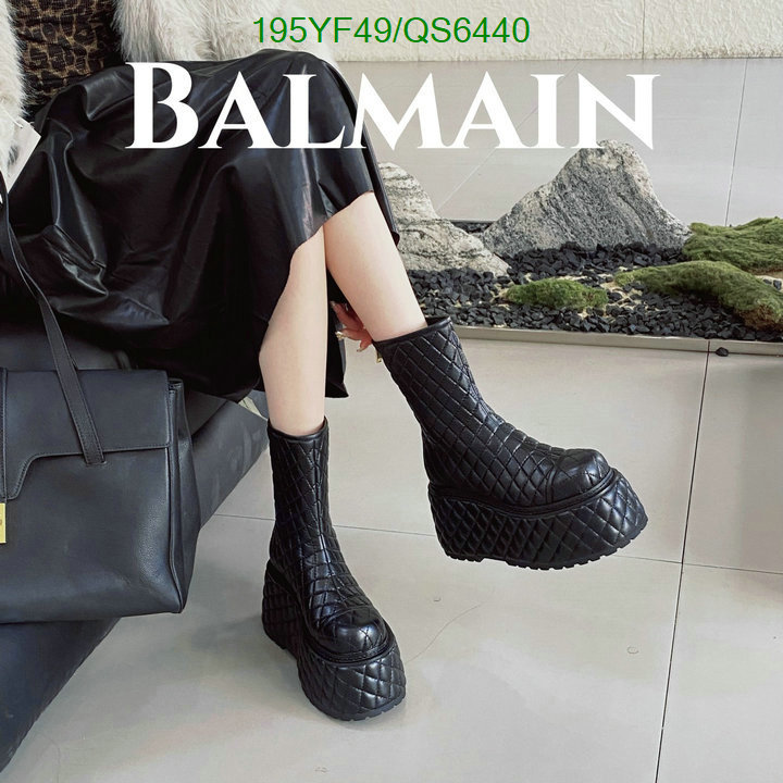 Balmain-Women Shoes Code: QS6440 $: 195USD