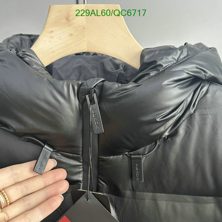 Prada-Down jacket Men Code: QC6717 $: 229USD