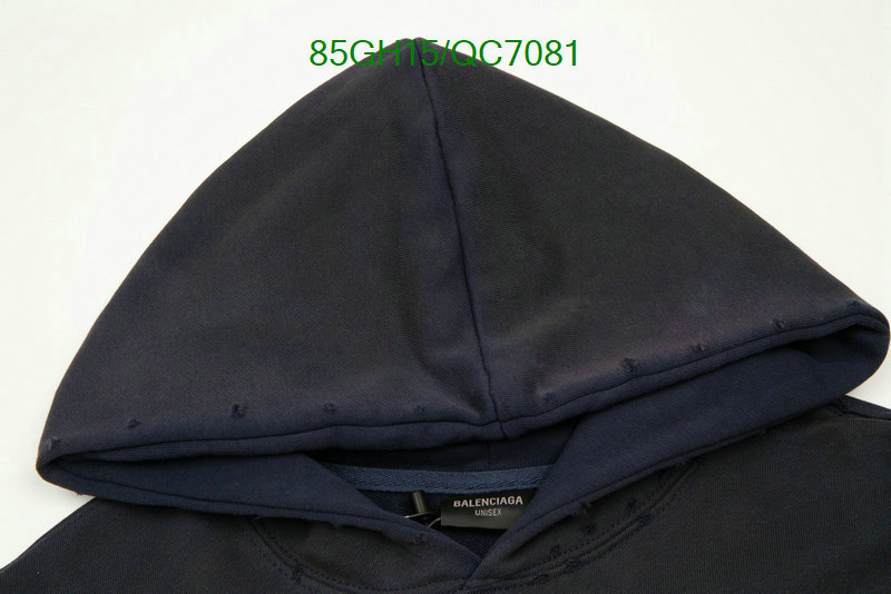 Balenciaga-Clothing Code: QC7081 $: 85USD