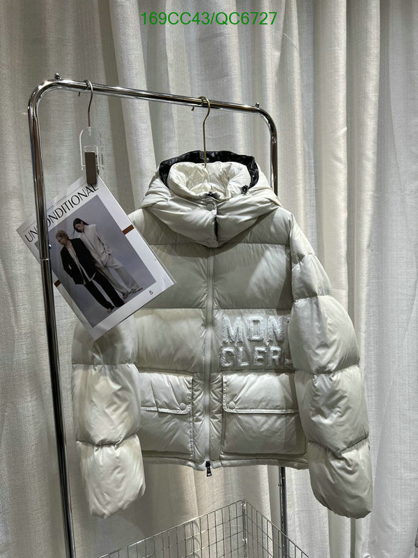 Moncler-Down jacket Women Code: QC6727 $: 169USD