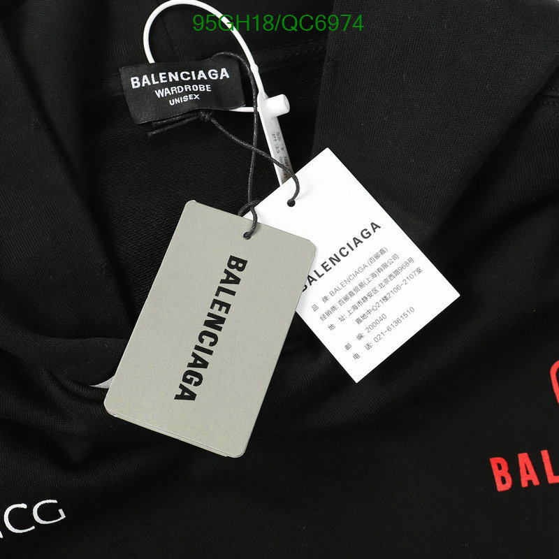 Balenciaga-Clothing Code: QC6974 $: 95USD