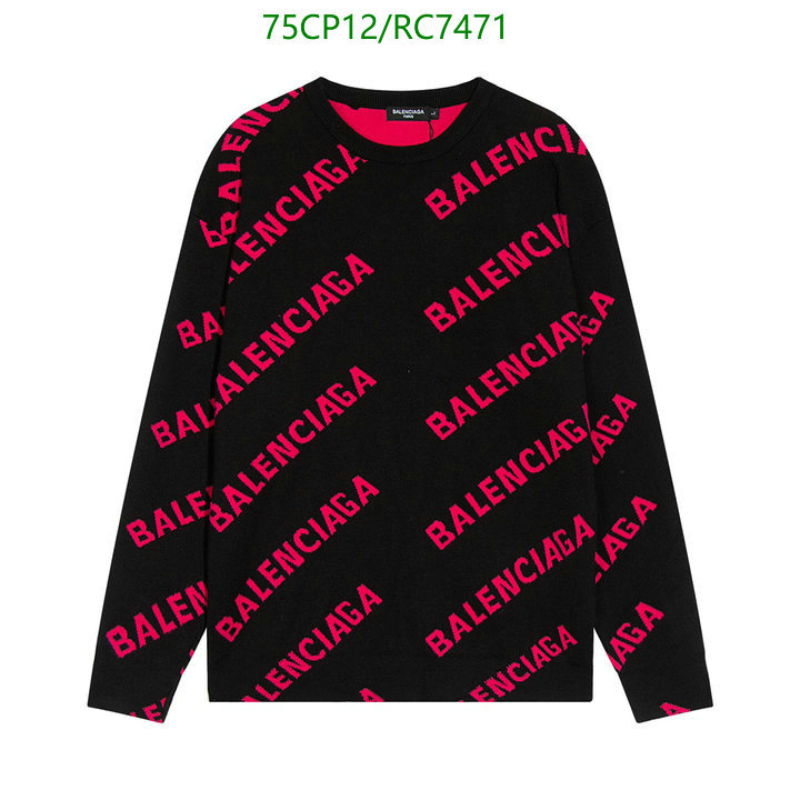 Balenciaga-Clothing Code: RC7471 $: 75USD