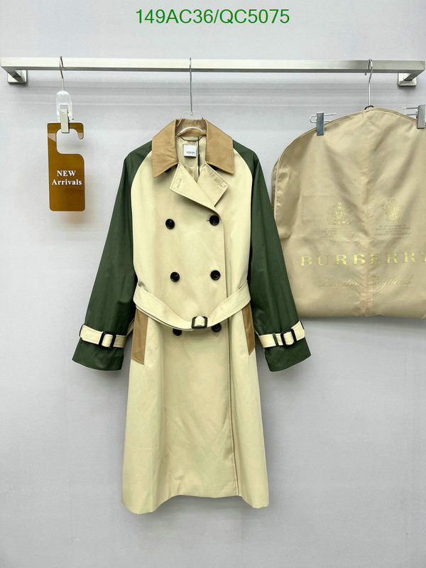 Burberry-Down jacket Women Code: QC5075 $: 149USD