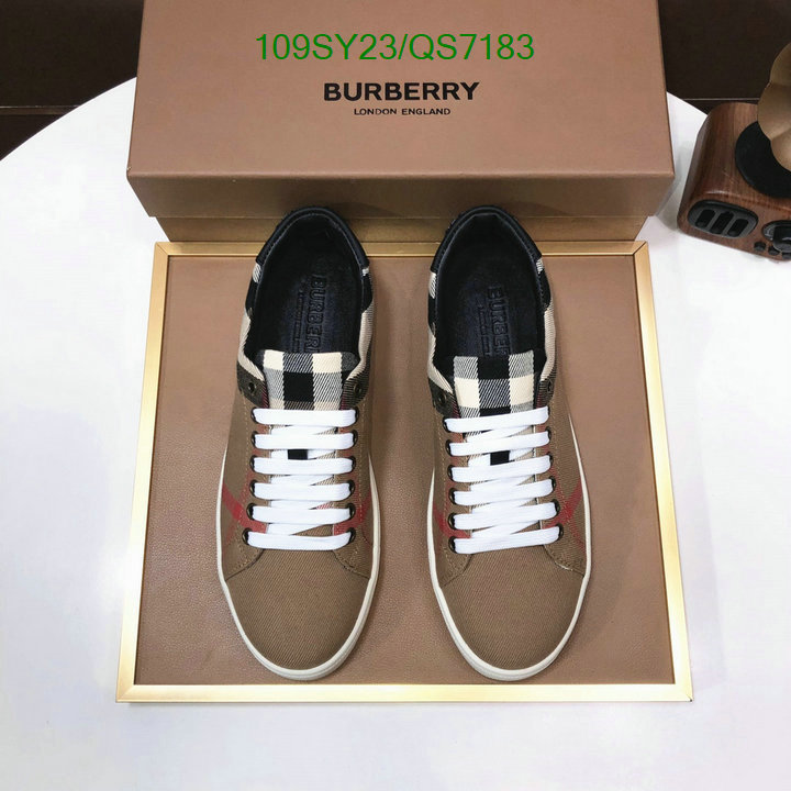 Burberry-Men shoes Code: QS7183 $: 109USD