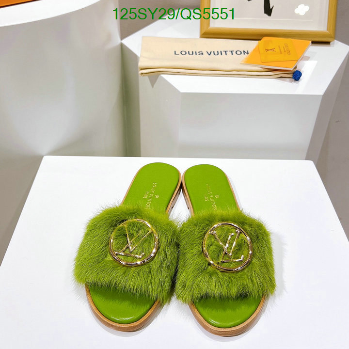 LV-Women Shoes Code: QS5551 $: 125USD
