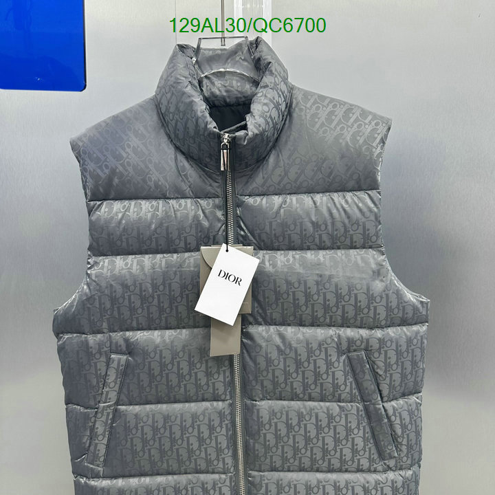 Dior-Down jacket Men Code: QC6700 $: 129USD