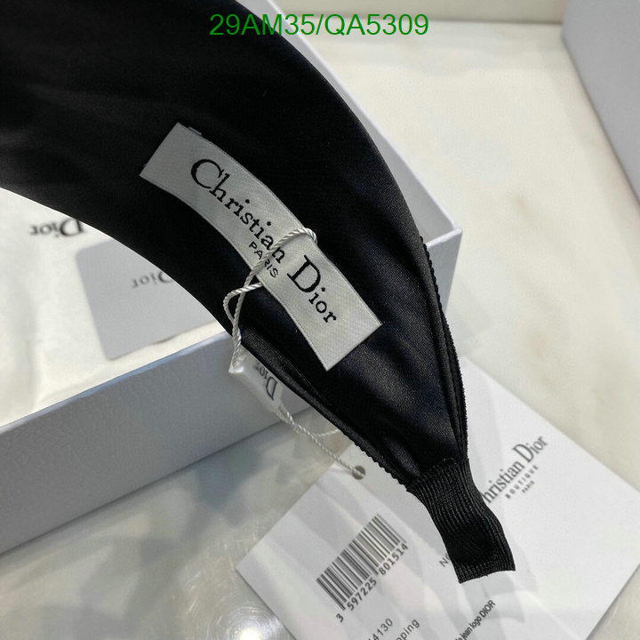 Dior-Headband Code: QA5309 $: 29USD