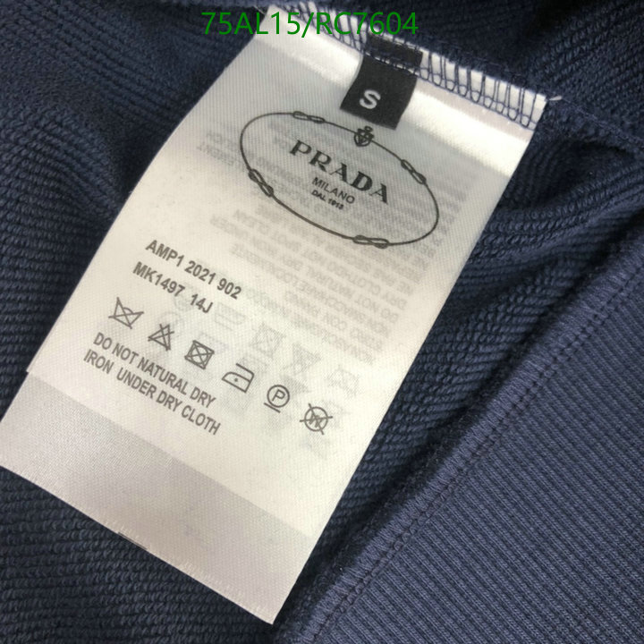 Prada-Clothing Code: RC7604 $: 75USD