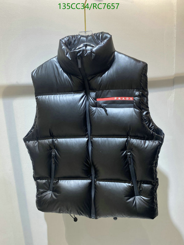 Prada-Down jacket Men Code: RC7657 $: 135USD