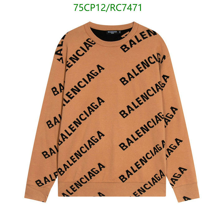 Balenciaga-Clothing Code: RC7471 $: 75USD