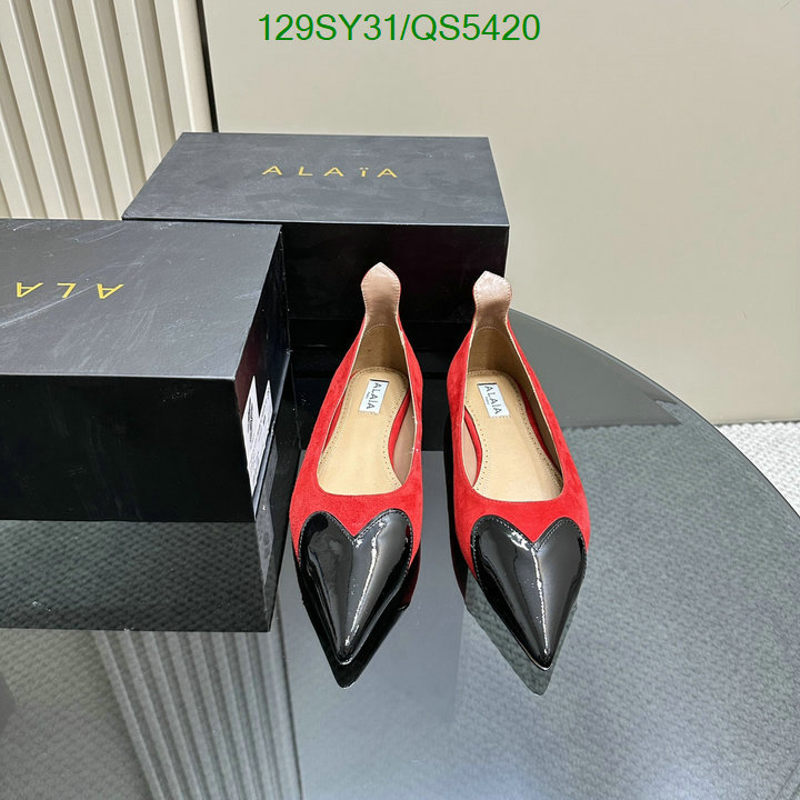 ALAIA-Women Shoes Code: QS5420 $: 129USD