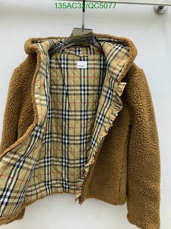 Burberry-Down jacket Women Code: QC5077 $: 135USD