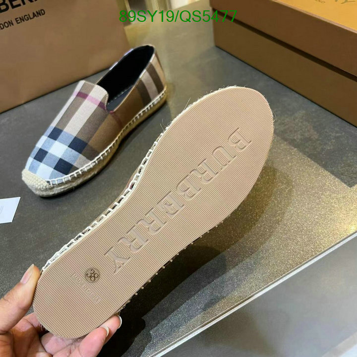 Burberry-Women Shoes Code: QS5477 $: 89USD