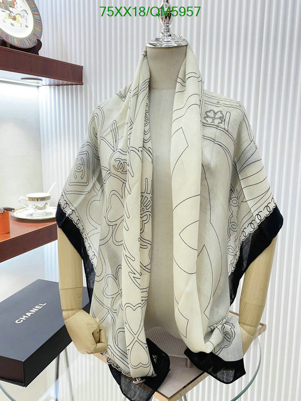 Chanel-Scarf Code: QM5957 $: 75USD