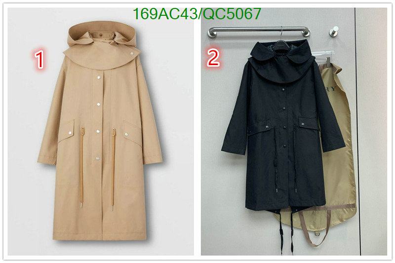 Burberry-Down jacket Women Code: QC5067 $: 169USD