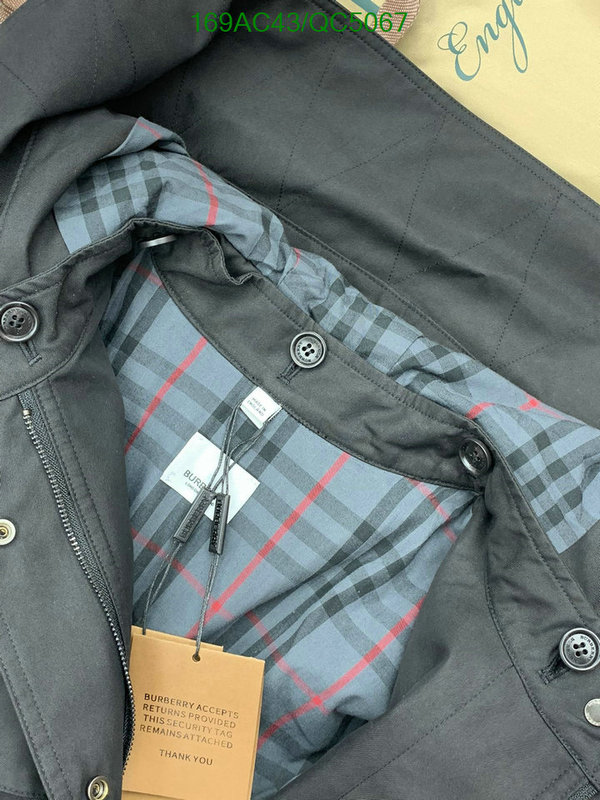 Burberry-Down jacket Women Code: QC5067 $: 169USD