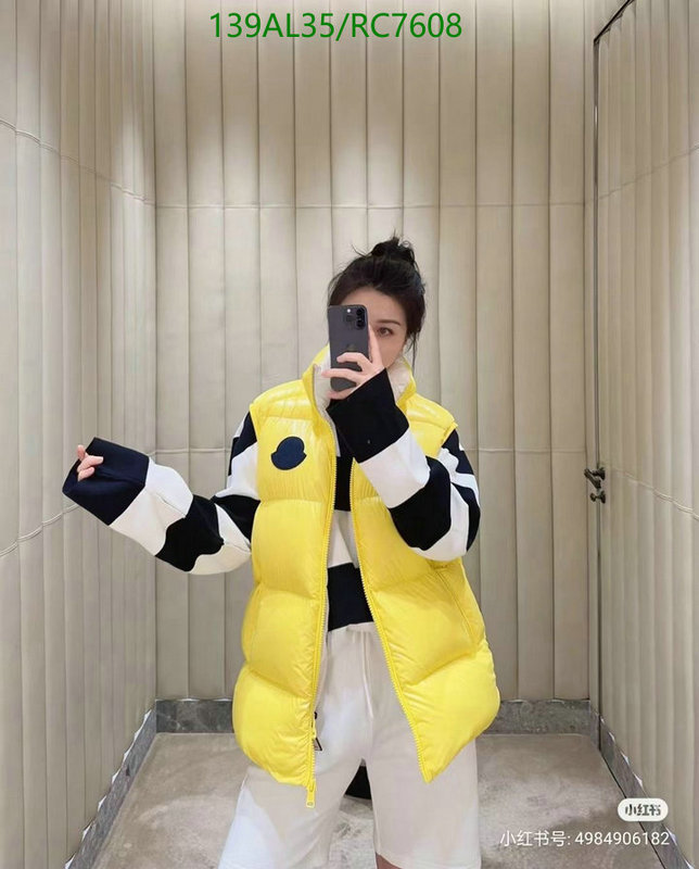 Moncler-Down jacket Women Code: RC7608 $: 139USD