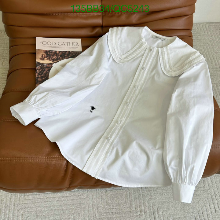 Dior-Clothing Code: QC5243 $: 135USD