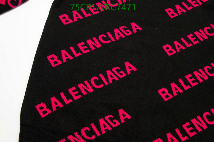 Balenciaga-Clothing Code: RC7471 $: 75USD