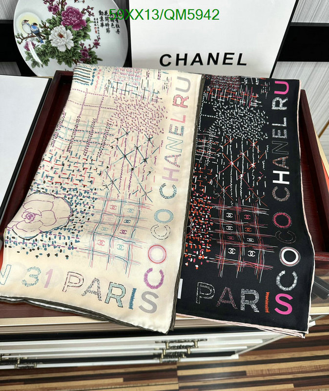 Chanel-Scarf Code: QM5942 $: 59USD
