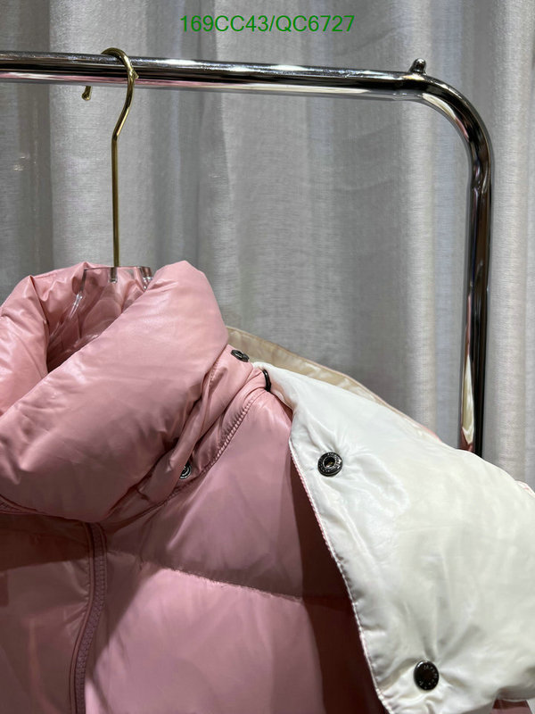 Moncler-Down jacket Women Code: QC6727 $: 169USD