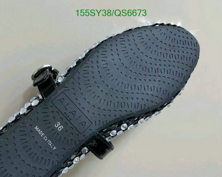 ALAIA-Women Shoes Code: QS6673 $: 155USD