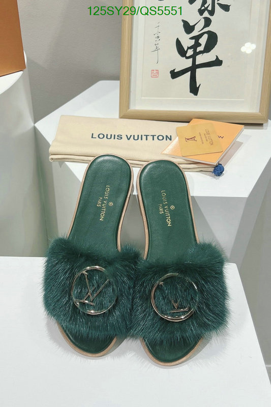 LV-Women Shoes Code: QS5551 $: 125USD