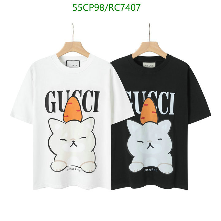 Gucci-Clothing Code: RC7407 $: 55USD