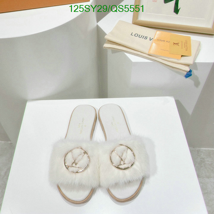 LV-Women Shoes Code: QS5551 $: 125USD