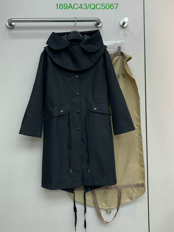 Burberry-Down jacket Women Code: QC5067 $: 169USD