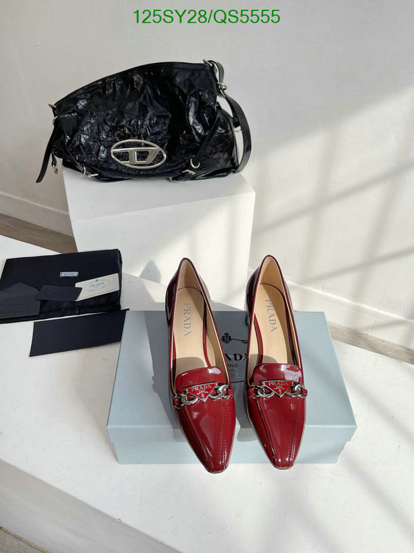Prada-Women Shoes Code: QS5555 $: 125USD