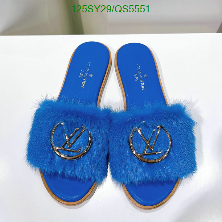 LV-Women Shoes Code: QS5551 $: 125USD